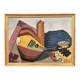 Original 20th Century European Oil On Canvas – “Still Life” – Vintage – Framed 55.5 × 74.5 Cm (21.9" × 29.3")