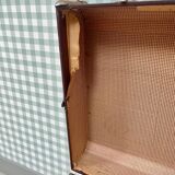 Circled travel trunk