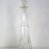 Ancienne carafe à vin en cristal Saint Louis modèle Massenet n°9