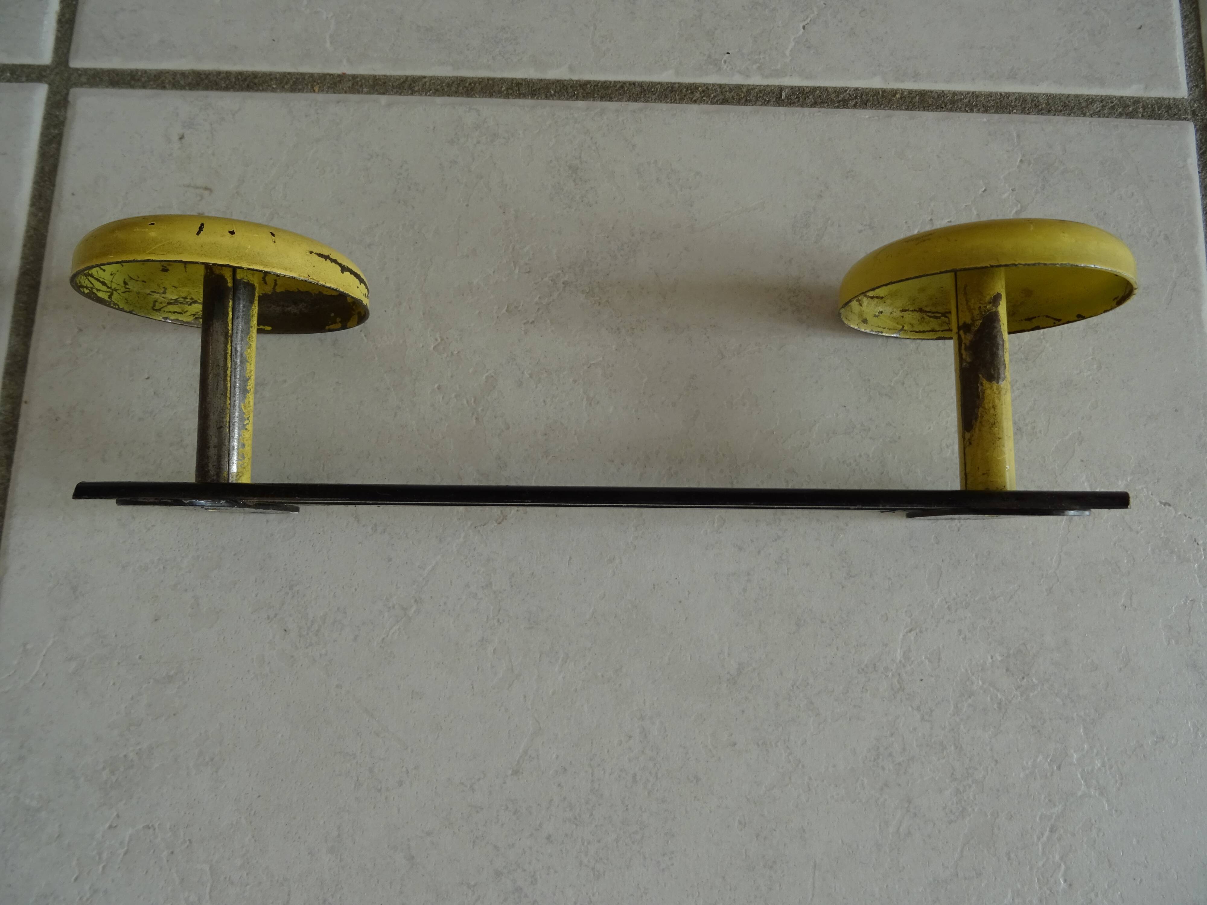 Vintage wall coat rack year 60