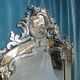 Baroque mirror murano eglomized height 166 x 110 early twentieth