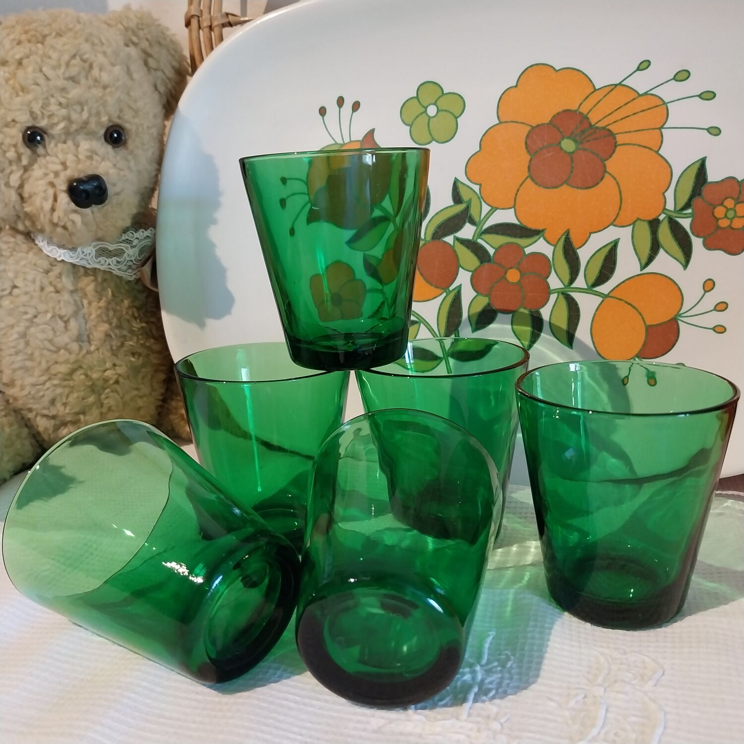 Vintage water glasses