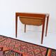 Mid-20th century Danish sewing table/side table in teak, Haslev Hansen