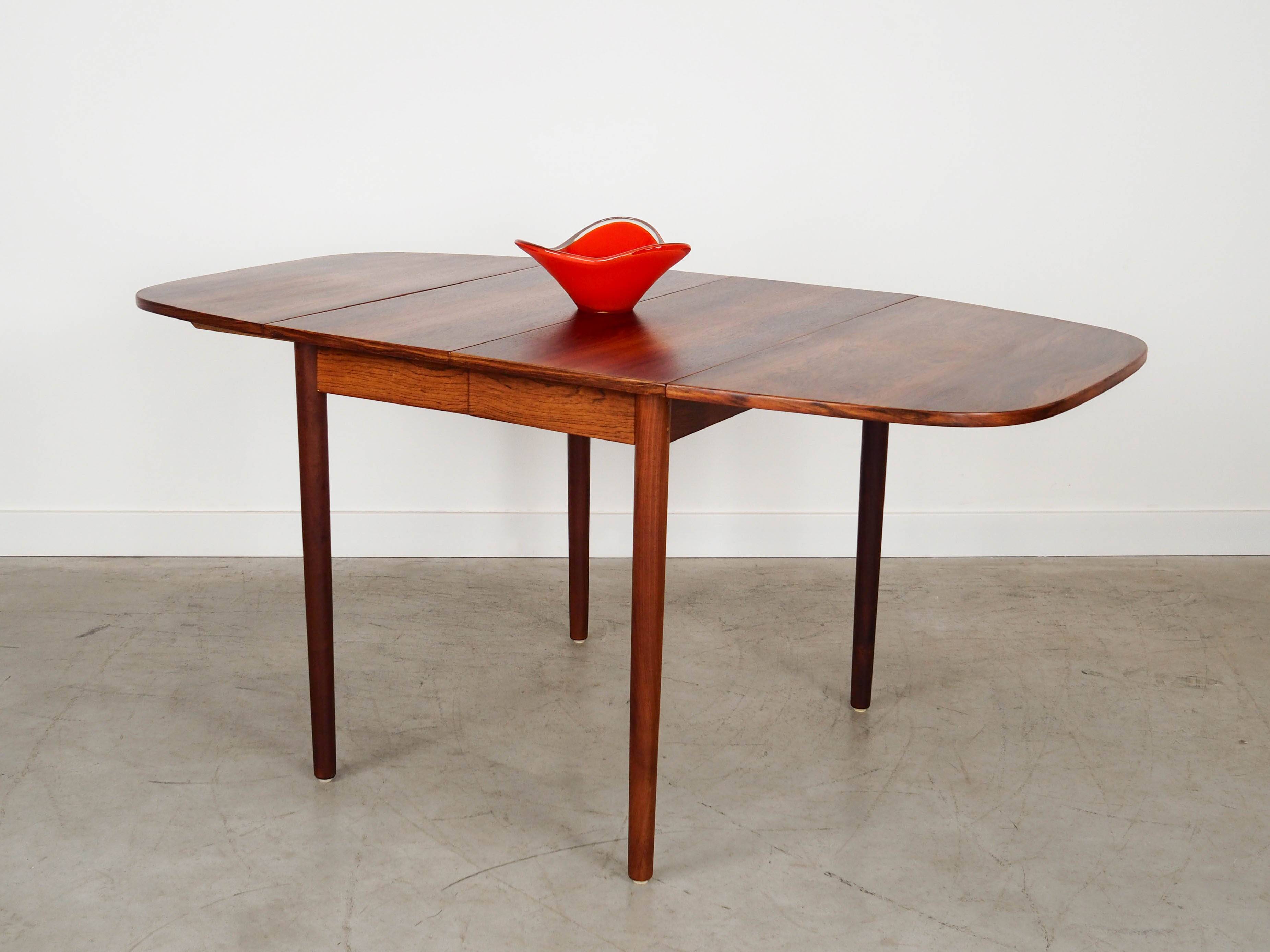 Rosewood table, Danish design, 1970s, production: Denmark