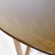 Mid-Century Oval Coffee Table for Kondor Möbel, 1960s