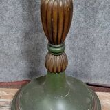 Louis XVI style floor lamp in lacquered and gilded wood circa 1880