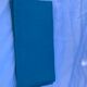 6 damask cotton towels tinted emerald blue