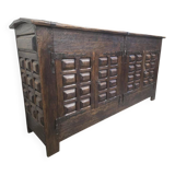 Brutalist vintage Spanish sideboard / sideboard / cabinet