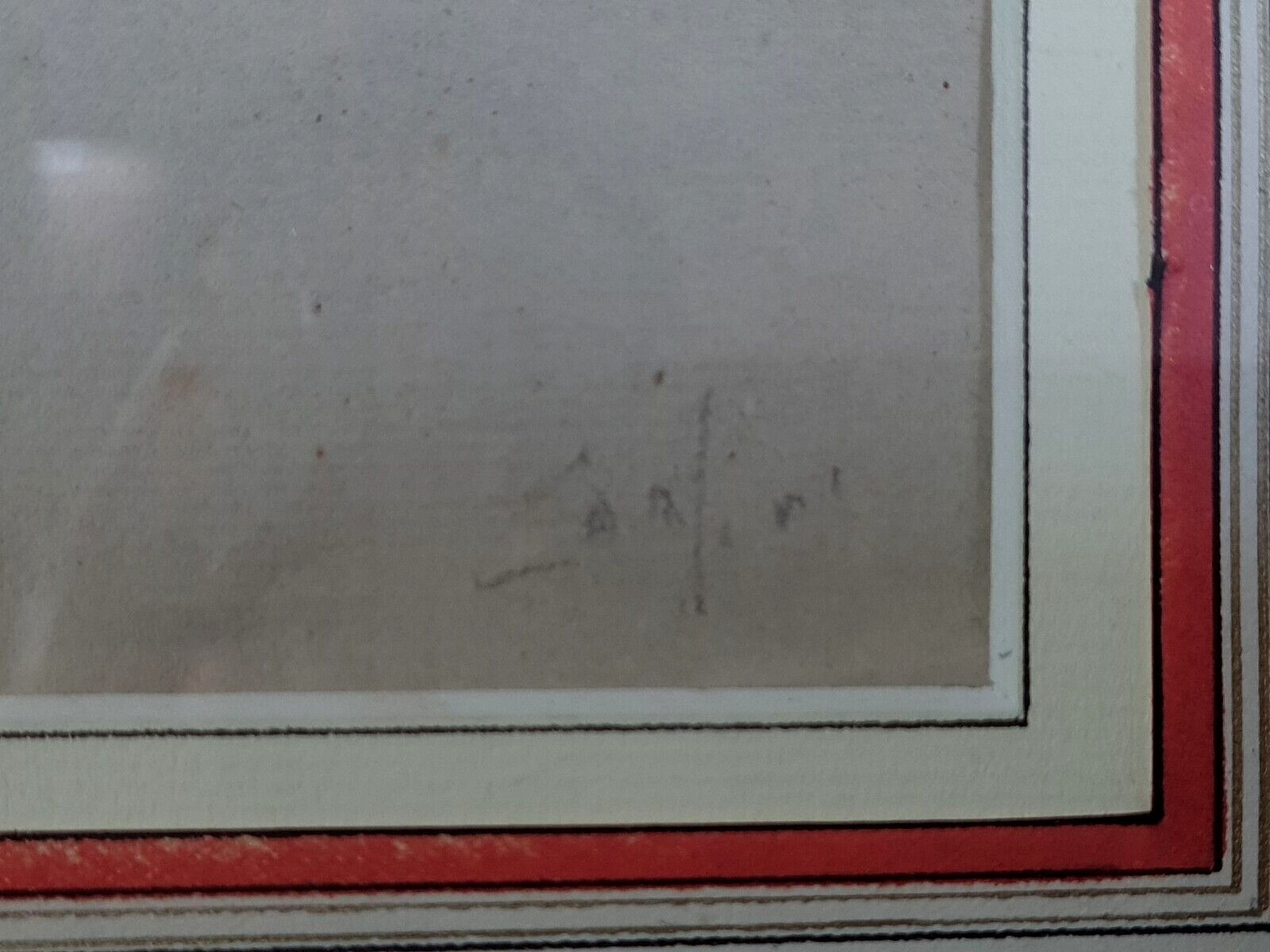 Portrait of a romantic young woman drawing signed circa 1900 47x42 cm SB
