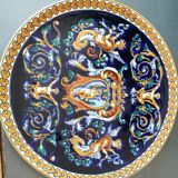 Blue gien dishes