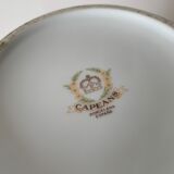 Coupe sur pied en porcelaine Capeans