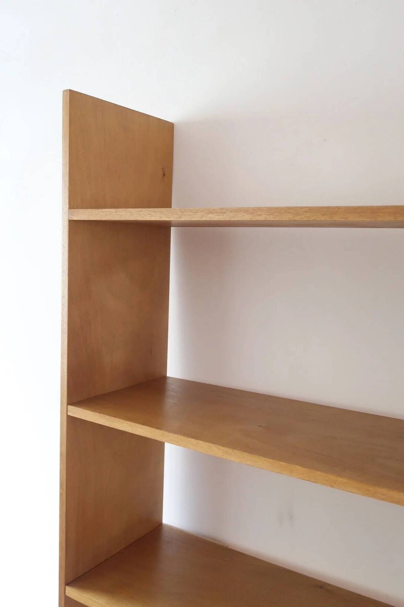 Birch plywood bookshelf, desk top.
