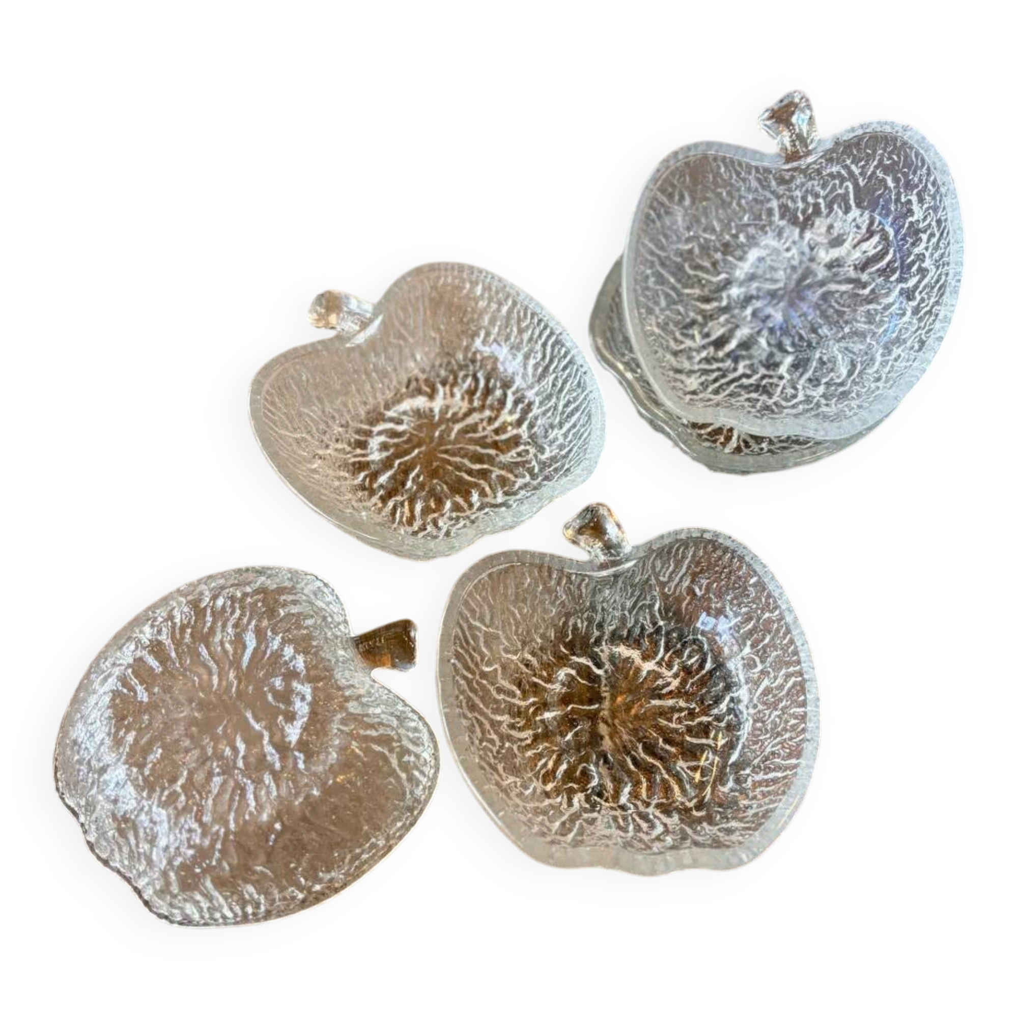 Set of vintage bowls, apple