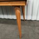 Table à manger en chêne 1950 avec allonges 210cm