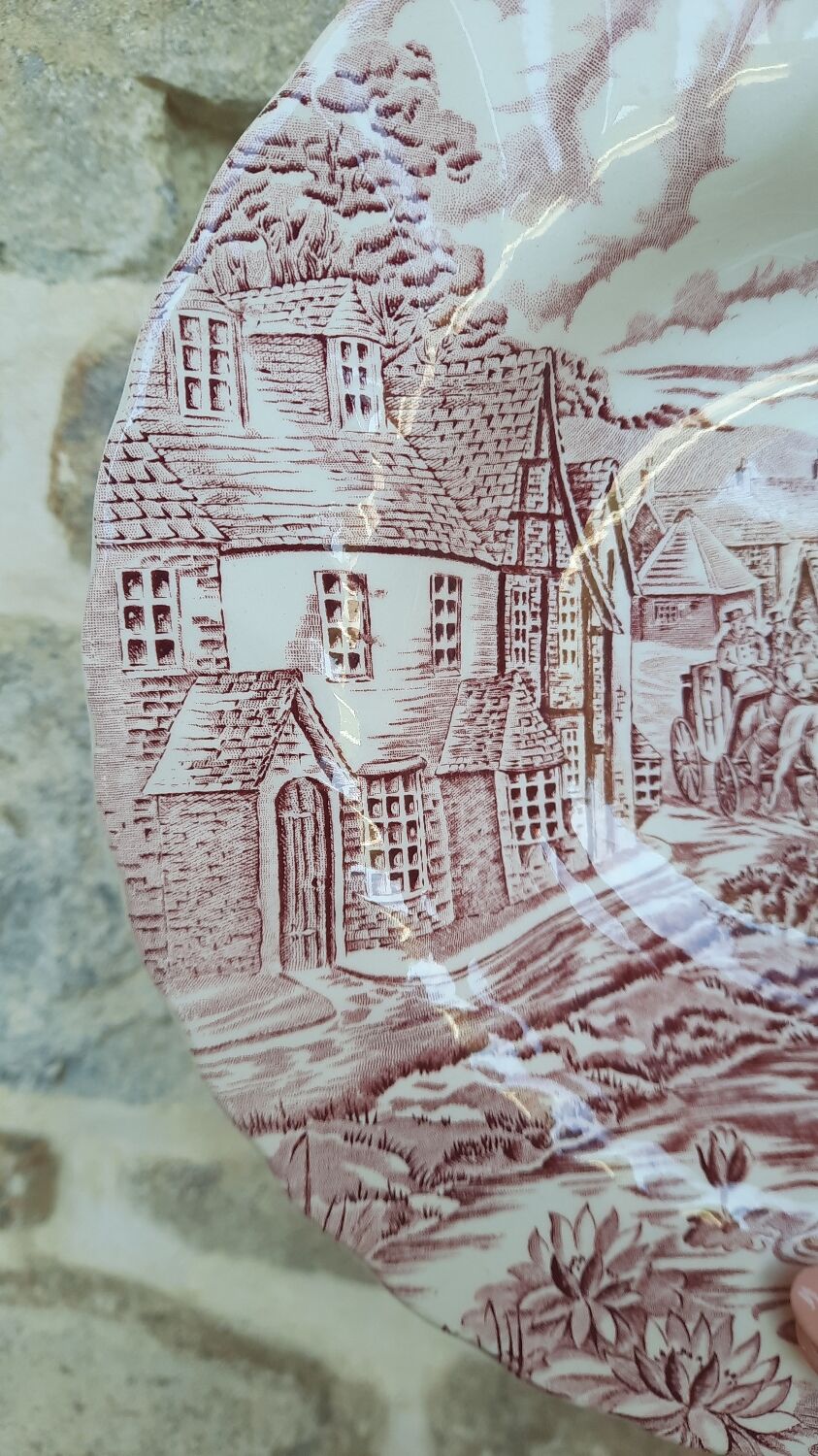 English hollow plates