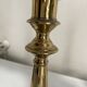 2 bronze candlesticks