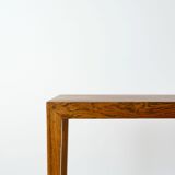 Minimalist rosewood table, Denmark 1960s-70s