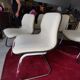 Ensemble de 6 chaises plus 1 fauteuil strafor année 70