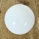 Vintage White Porcelain Ceiling Light, 1970s