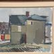Original Swedish Oil on Canvas – “Sage House” by Gustav‑Adolf Johansson – Signed – Vintage & Framed