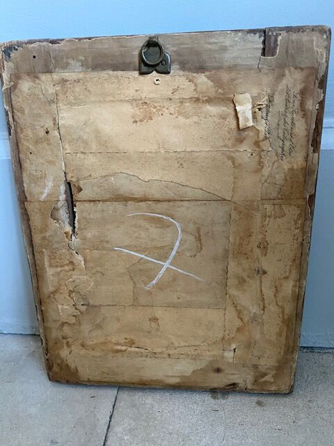 Voltaire engraving frame