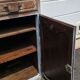 Antique chest of drawers with a cerused and patinated finish.