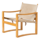 Chaise Safari de Børge Jensen pour Bernstorffsminde Møbelfabrik (Danemark, 197