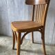 Mismatched curved wood bistro chairs (Fischel..)