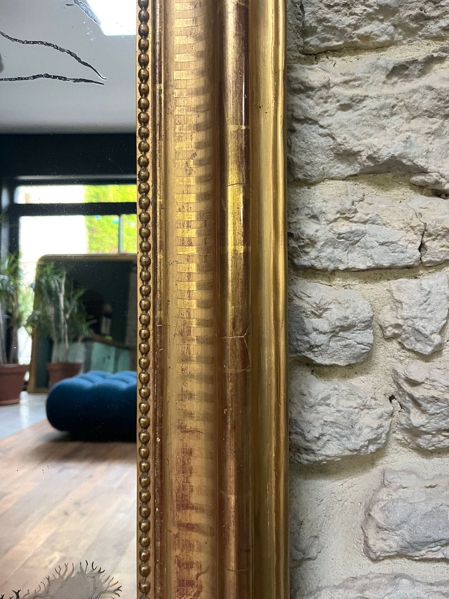 Louis-Philippe Mirror Gendarme Hat 128/92.5cm