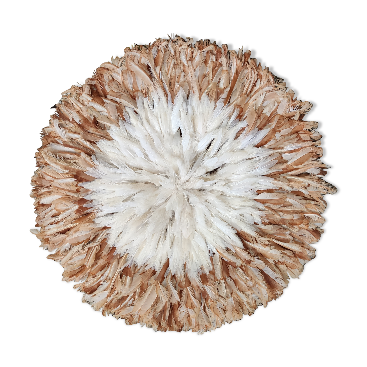 Juju hat white and beige 70cm