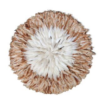 Juju hat white and beige 70cm