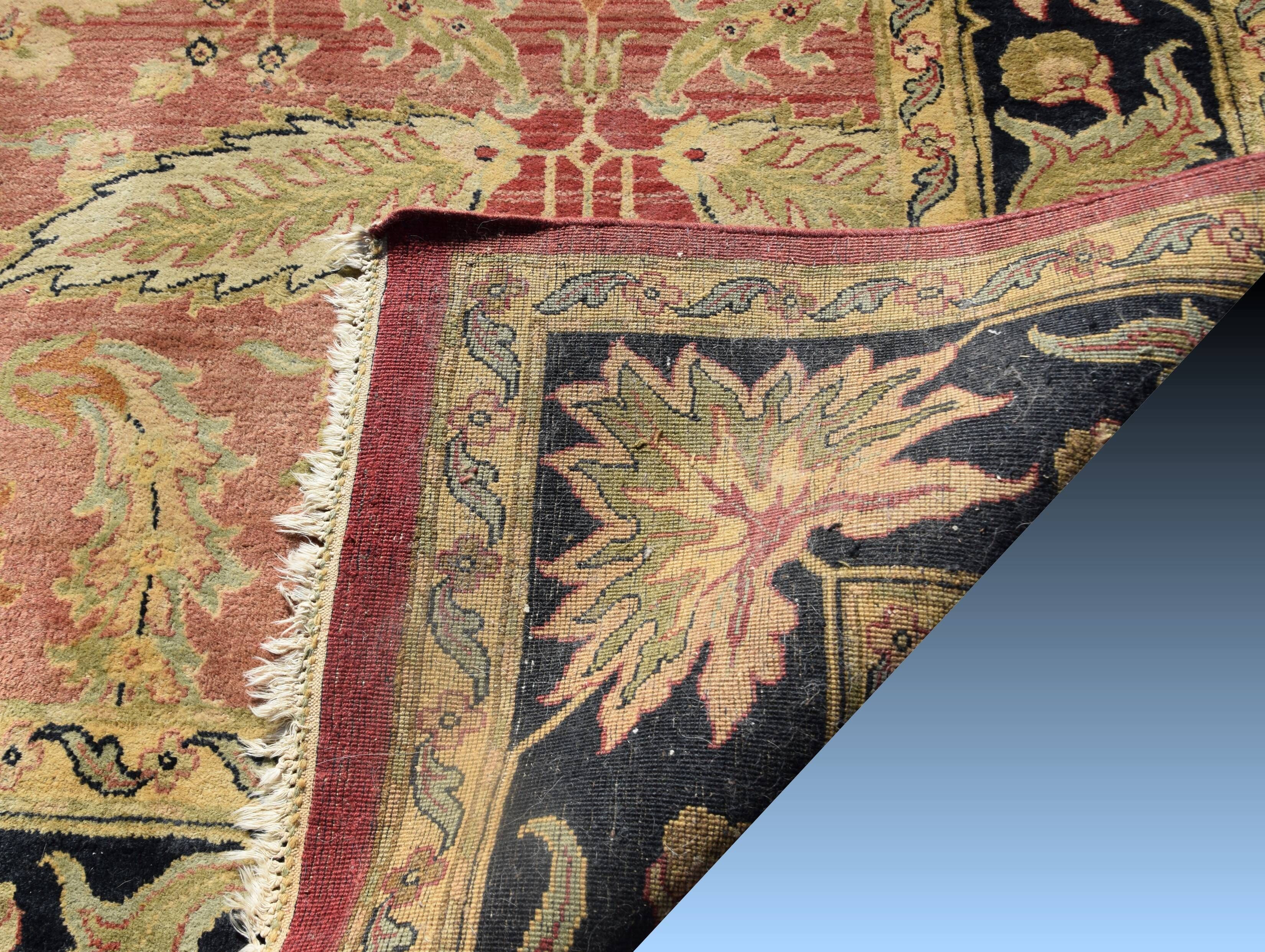 Afghan Ziegler rug, handmade in wool: 305x250 cm