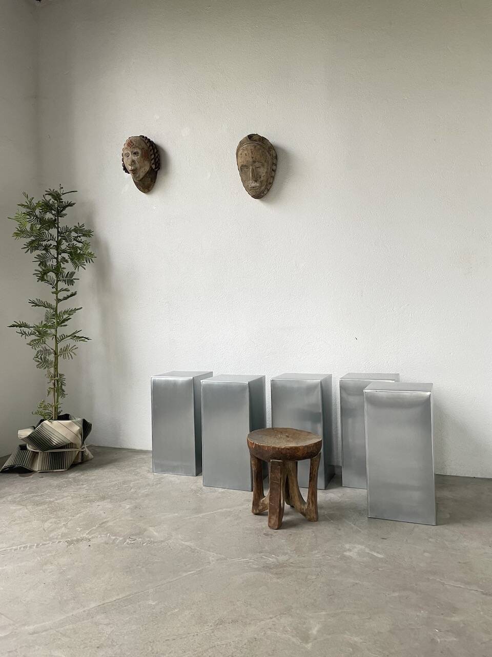 Ethiopian Tripod African Stool