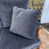Sofa - Louis XV velvet style bench