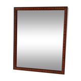 Mirror in wood and plaster painted art deco 30s