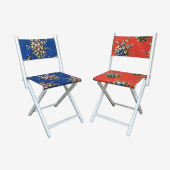 Vintage folding chairs