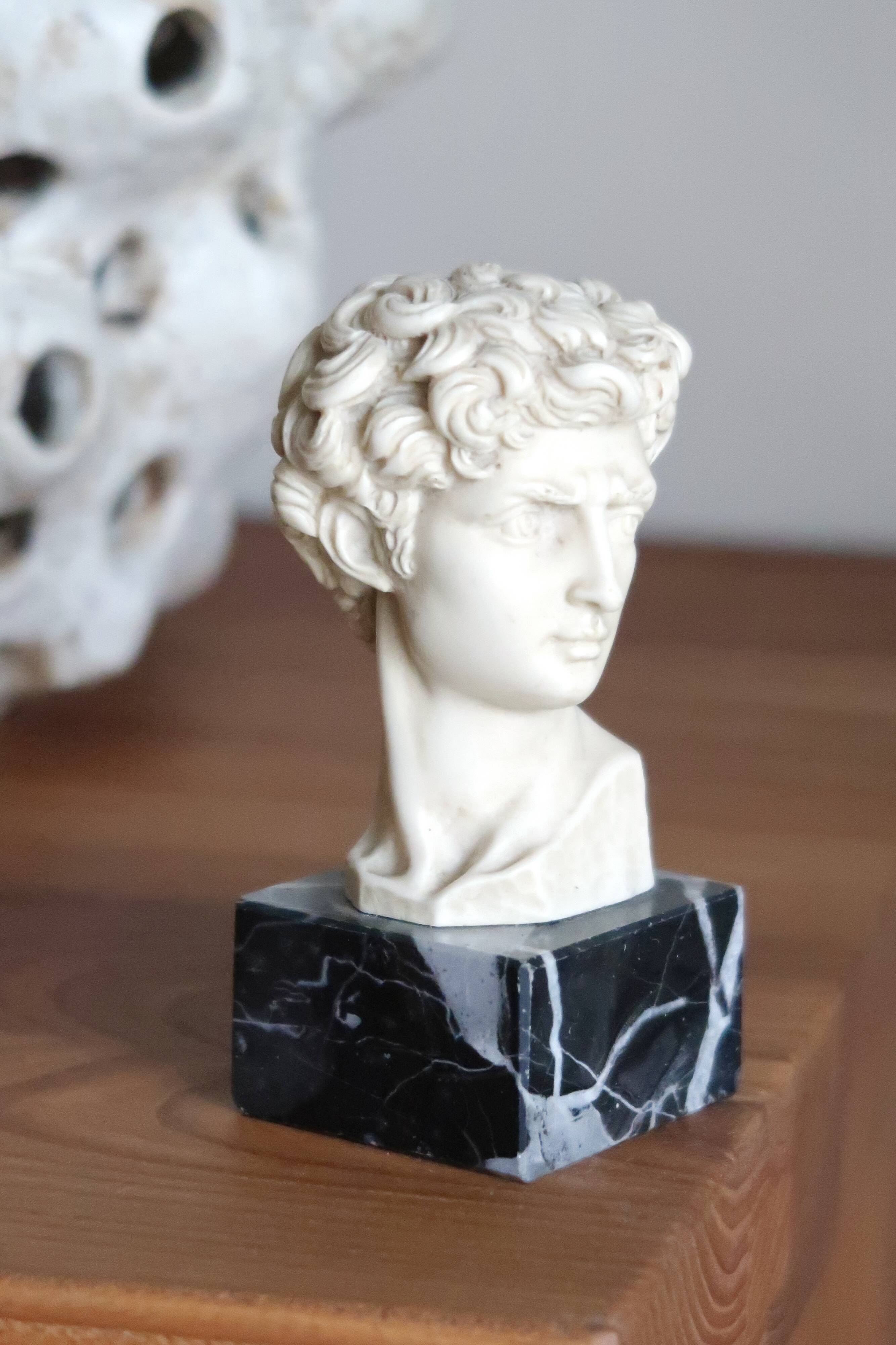 Bust of a man signed Ruggeri, 60s