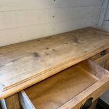 Parisian buffet in raw wood