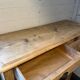 Parisian buffet in raw wood