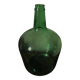 Dame Jeanne carboy from the Viresa collection in dark green glass