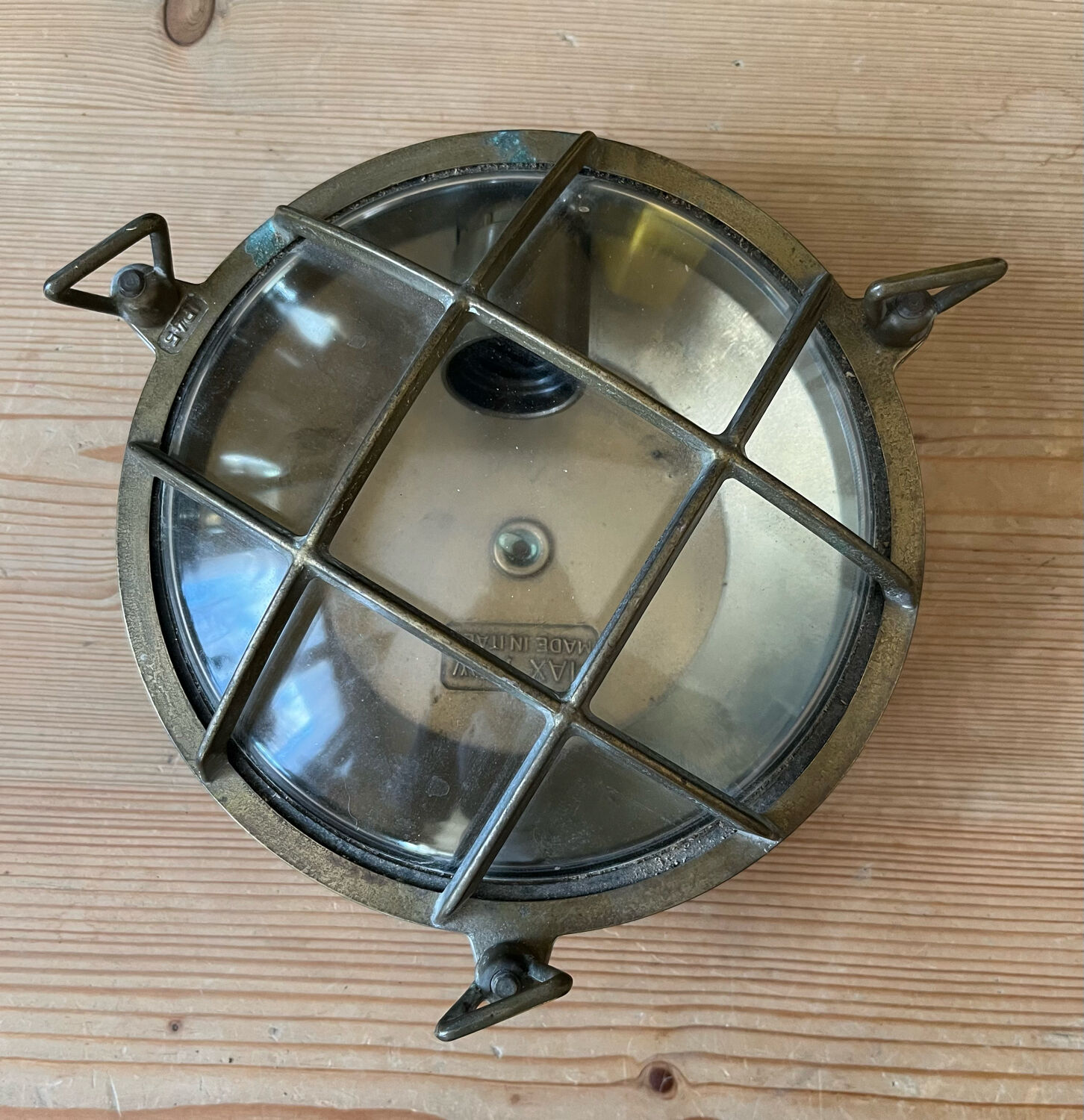 Outdoor wall lamp marine porthole