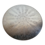 Silver-plated metal trivet EPB made in Sweden