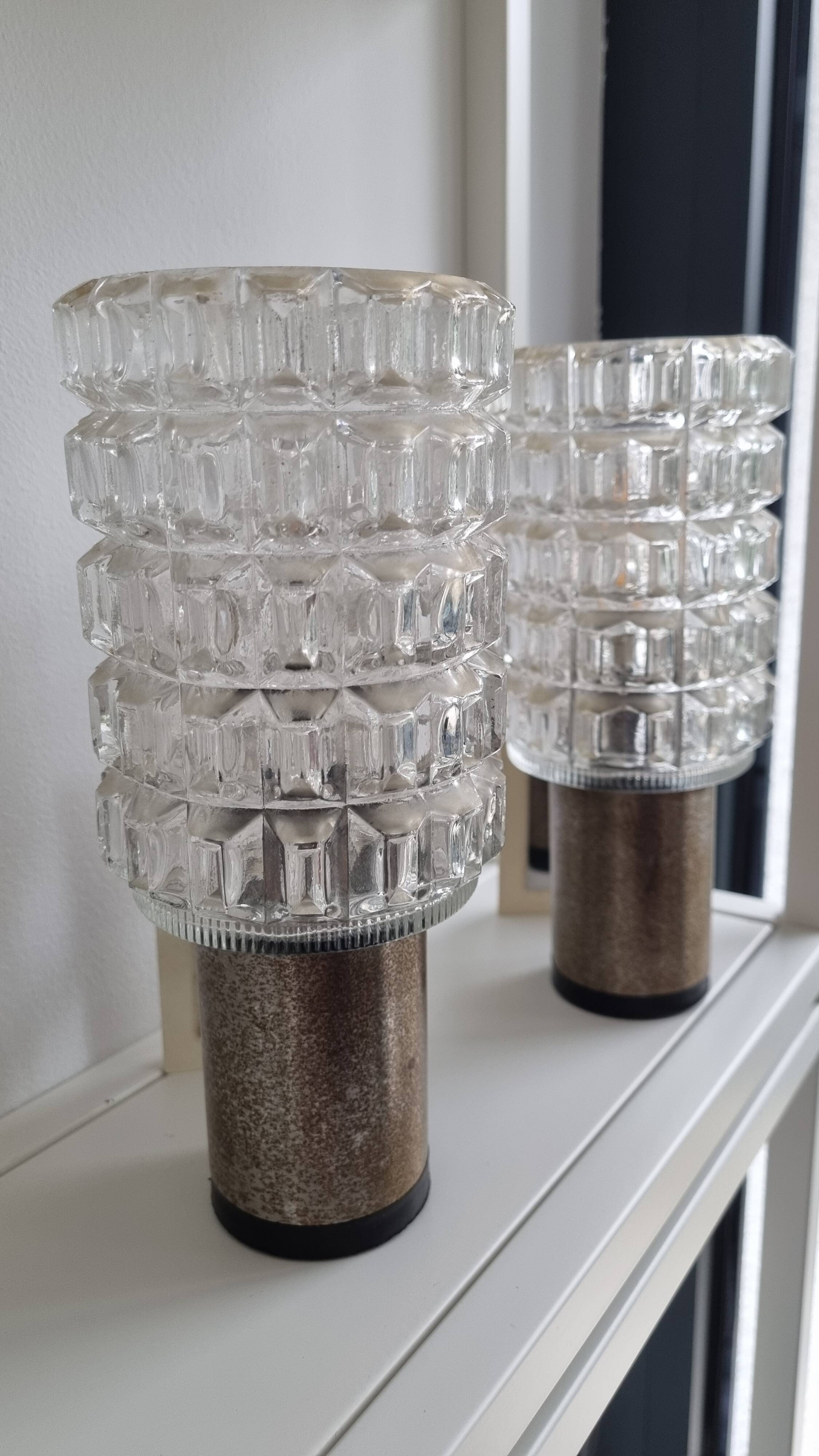 Pair of Targetti wall lights