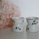 Pair of porcelain egg cups