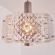 Chandelier du milieu du siècle dans le style de Kalmar, Autriche, années 1960.