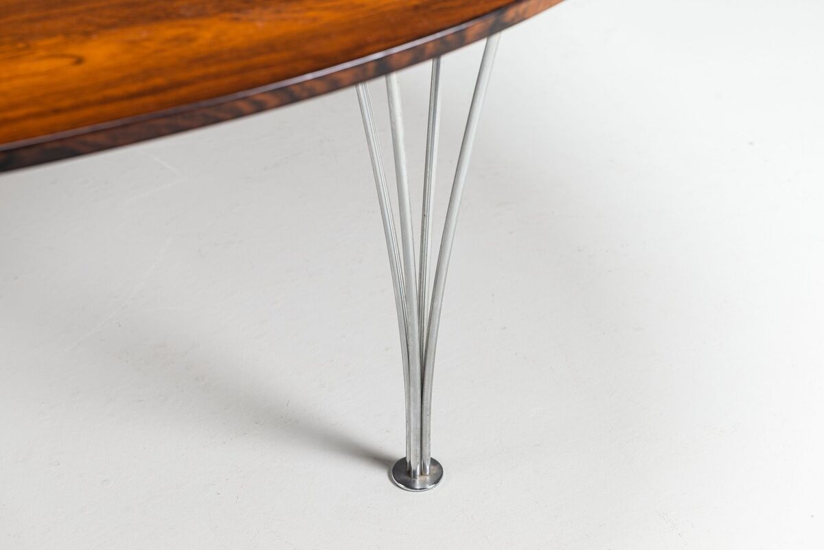 Piet Hein & Bruno Mathsson Superellipse coffee table Fritz Hansen Denmark 1968