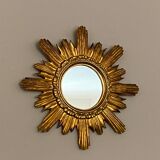 Golden sun mirror, 1960, diameter 44cm