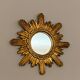 Golden sun mirror, 1960, diameter 44cm