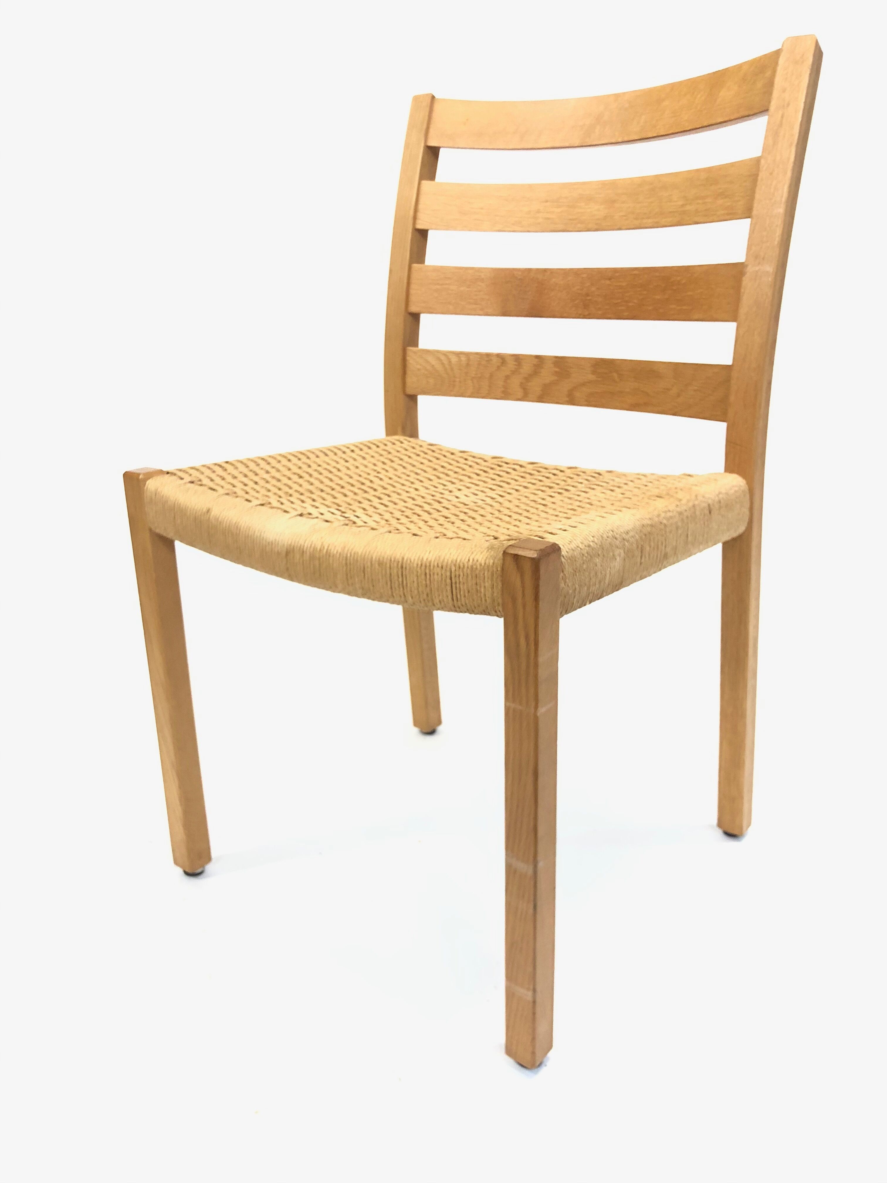 Vintage chair JL Muller M-belfabrik model No. 408 design 1960 Denmark