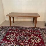 Dining table walnut art deco